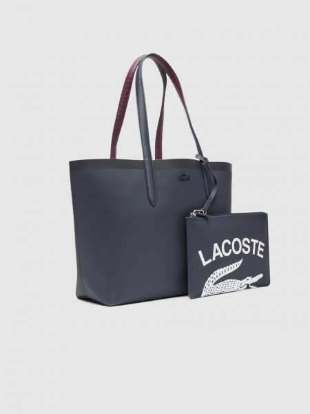 Shoppers Woman Grey Lacoste Shoppers Woman Grey Lacoste