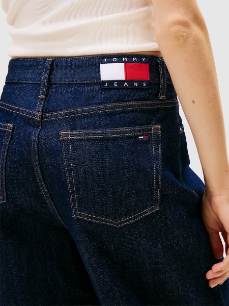 Pantalones Mujer Jeans Oscuros Tommy Jeans