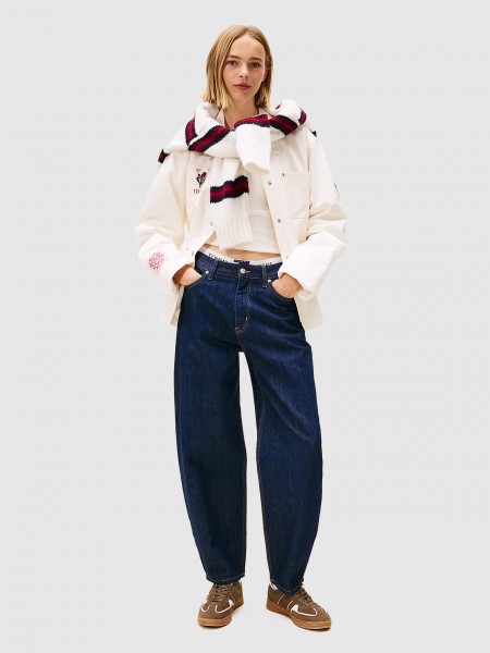 Pantalones Mujer Jeans Oscuros Tommy Jeans