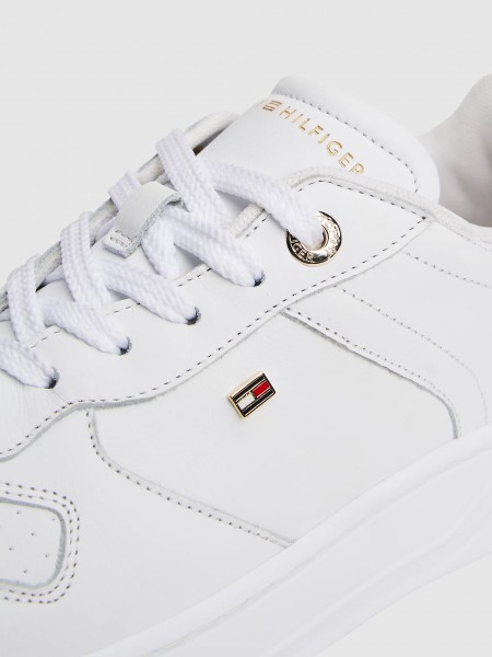 Sneakers Woman White Tommy Jeans