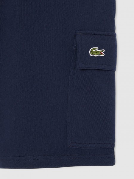 Shorts Man Navy Blue Lacoste