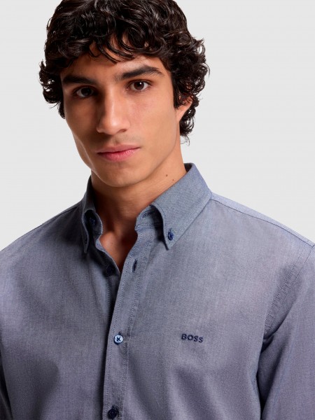 Camisa Hombre Boss Orange