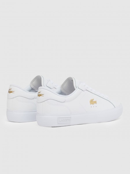 Sapatilha Lacoste Mulher Womens Powercourt Sneakers Stealth Pack