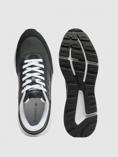 Sapatilha Lacoste Homem Mens Run Set Cgr Bar Sneakers