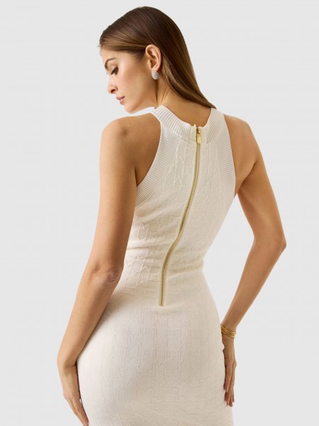 Vestido Mujer Crema Guess