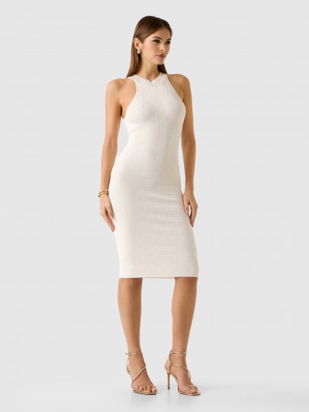 Vestido Mujer Crema Guess