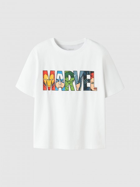 T-Shirt Name It Menino  Nkmfergus Marvel Ss Nreg Top Mar