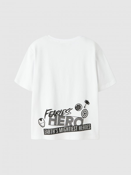 T-Shirt Name It Menino  Nkmfergus Marvel Ss Nreg Top Mar