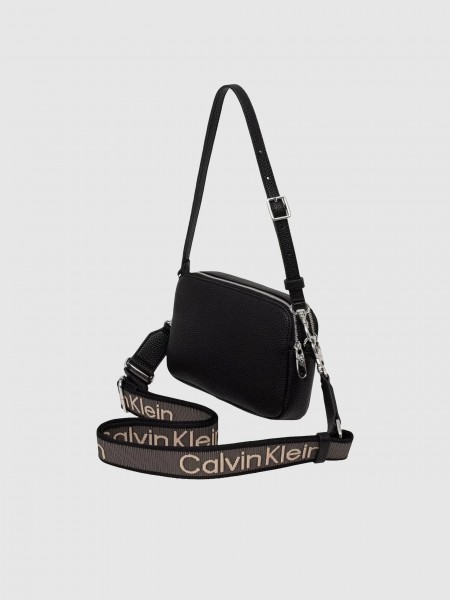 Mala Calvin Klein Mulher Webbing 2X Strap Camera Bag