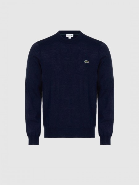 Camisola Lacoste Homem Crewnecks Sweaters Male Adult Sweater