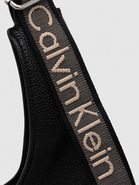 Mala Calvin Klein Mulher Webbing Adj Strap Large Shoulder