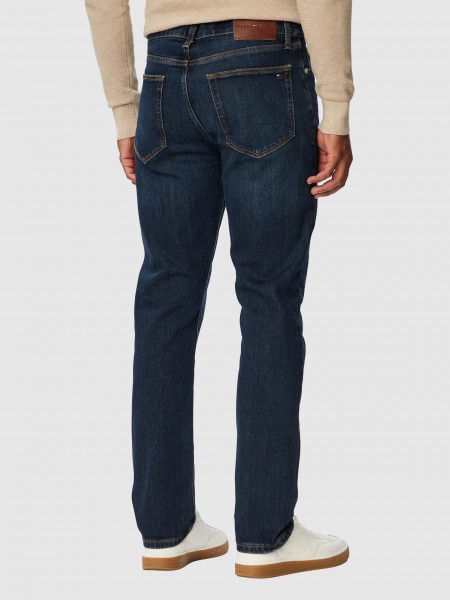 Jeans Hombre Jeans Oscuros Tommy Hilfiger