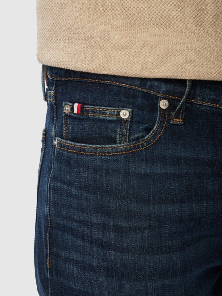 Jeans Hombre Jeans Oscuros Tommy Hilfiger