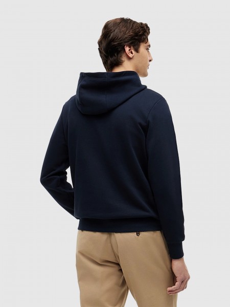 Sweatshirt Tommy Hilfiger Homem Script Flag Hoodie