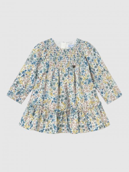 Dress Baby Girl Blue Mayoral