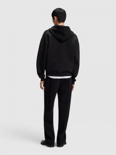 Sweatshirt Man Black Hugo Boss Sweatshirt Man Black Hugo Boss