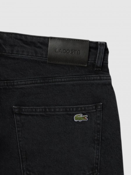 Pants Man Black Lacoste