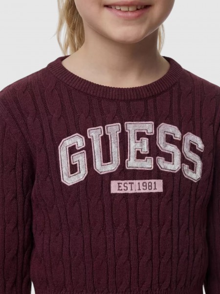 Camisola Guess Menina Crop Ls Sweater