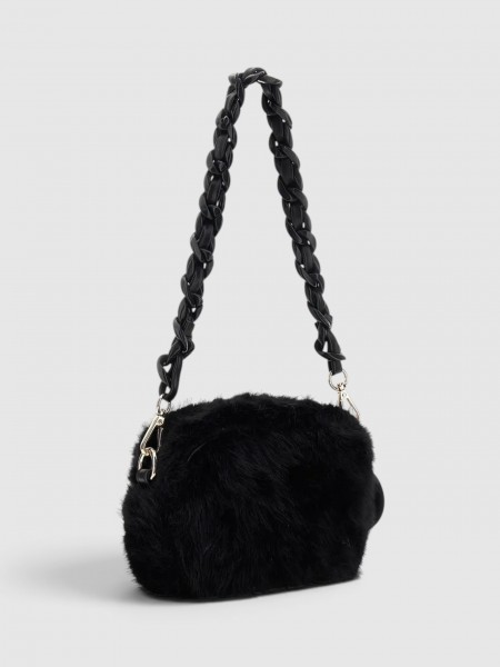 Mala Guess Menina Faux Fur Camera Bag