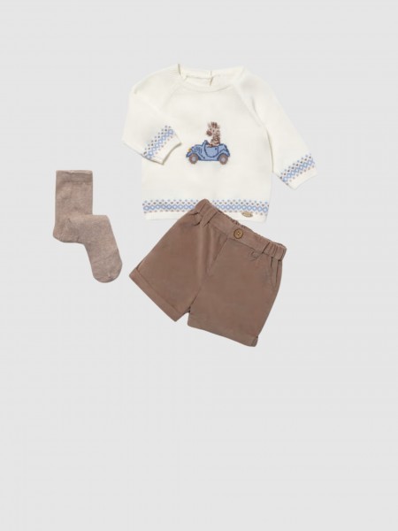 Set Baby Boy Cream Mayoral Set Baby Boy Cream Mayoral