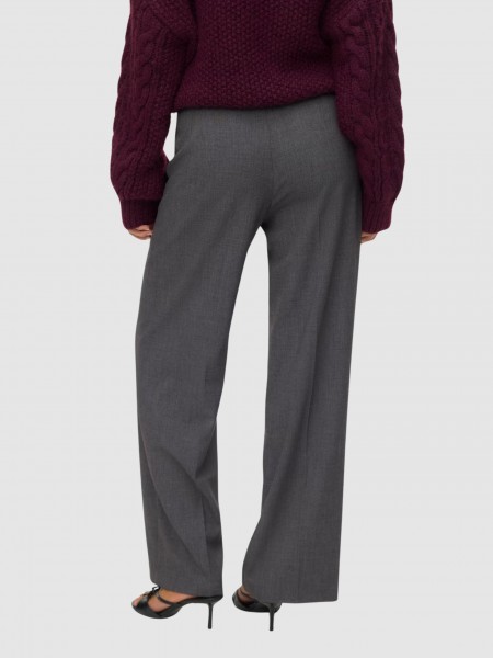 Pants Woman Dark Grey Vero Moda