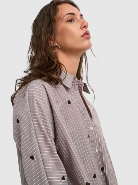 Camisa Only Mulher New Lina Camisa Only Mulher New Lina