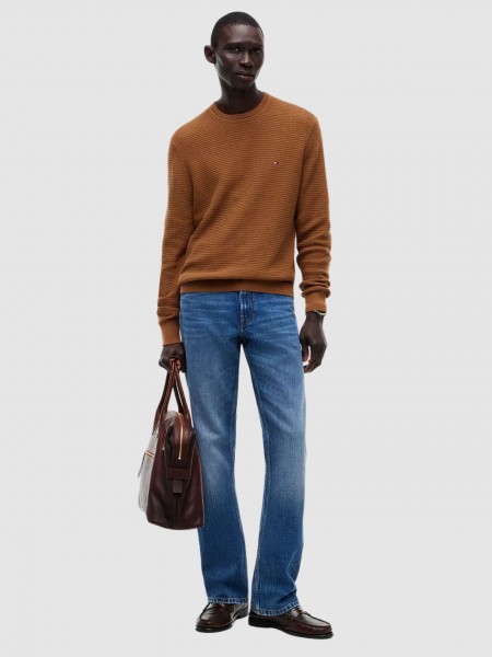 Camisola Tommy Hilfiger Homem Pima Ctn Cash Structure Crewneck