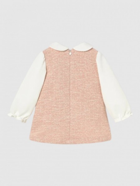 Vestido Bebe Niña Rosa Mayoral Vestido Bebe Niña Rosa Mayoral