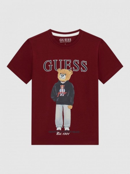 T-Shirt Guess Menino Ss T-Shirt T-Shirt Guess Menino Ss T-Shirt