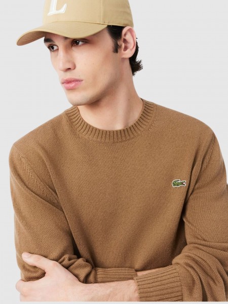 Camisola Lacoste Homem Crewnecks Sweaters Male Adult Sweater