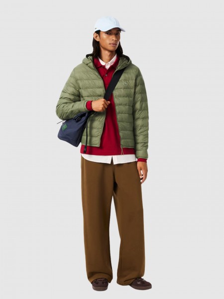Kispo Lacoste Homem Puffer Jackets Male Adult Woven
