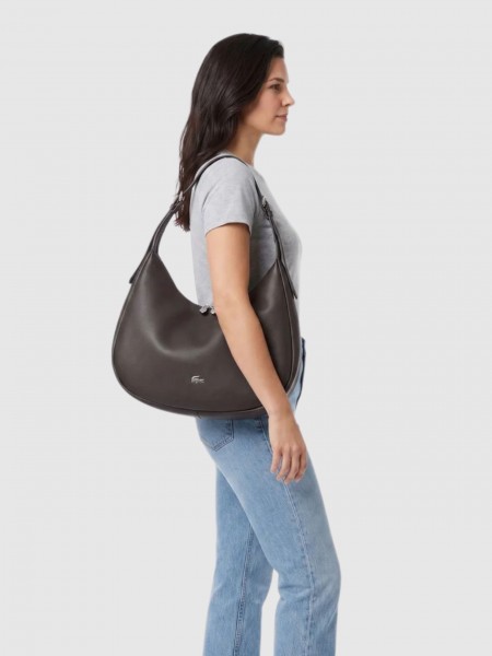 Mala Lacoste Mulher Lacoste Authentic L Hobo Bag