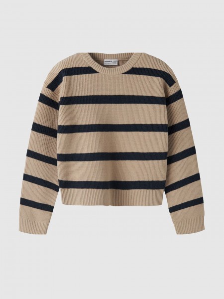 Camisola Name It Menina Nkfvnilla Ls Sh Knit