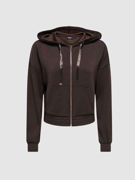 Jacket Woman Dark Brown Only