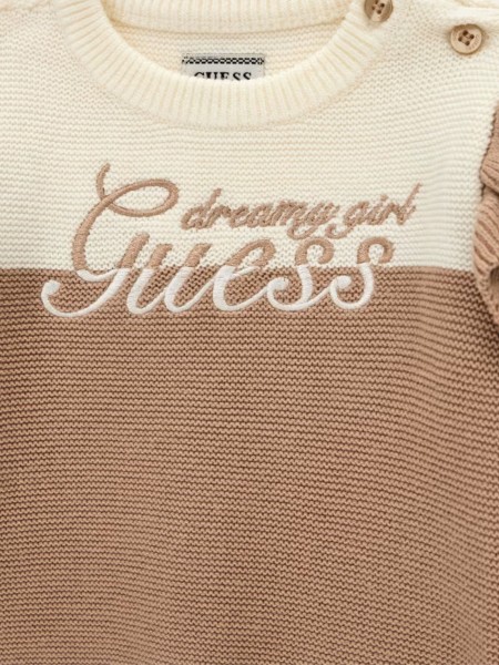2 Pe�as Guess Menina Set: Ls Sweater + Sweater Pant