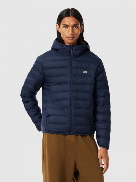 Kispo Lacoste Homem Puffer Jackets Male Adult Woven