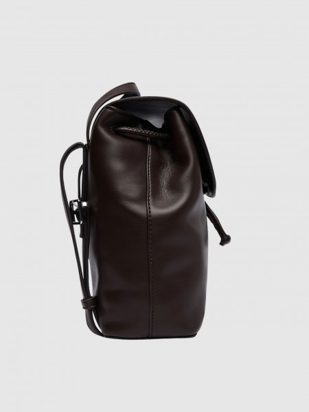 Mochila Mujer Marr�n Calvin Klein
