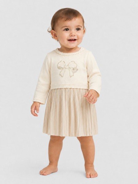 Dress Baby Girl Cream Guess
