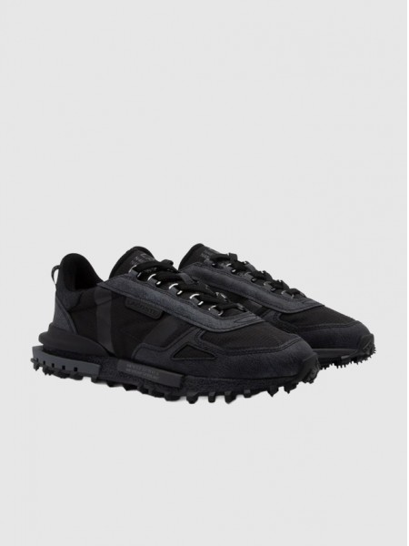 Tenis Hombre Negro Lacoste