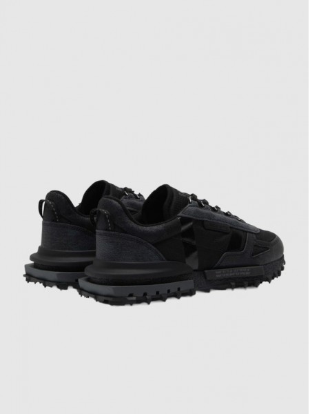 Tenis Hombre Negro Lacoste