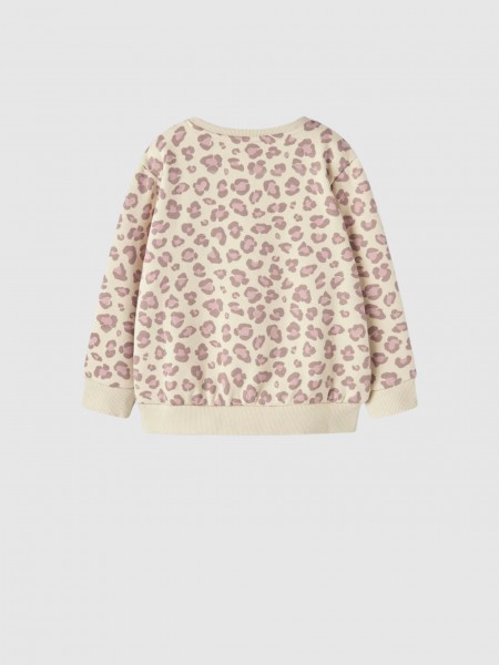Sweatshirt Name It Menina Nmfdavina Ls Sweat Fleece Bru Noos