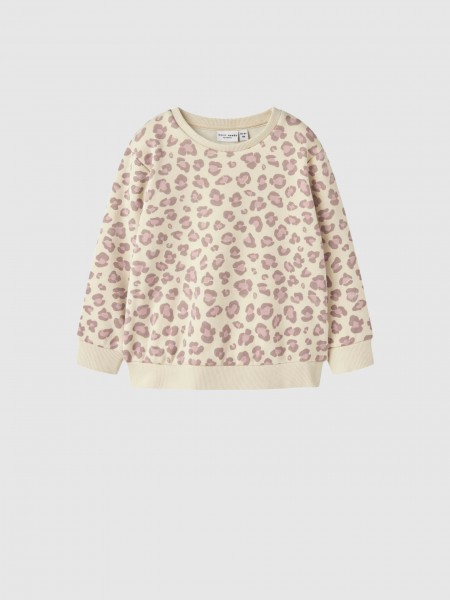 Sweatshirt Name It Menina Nmfdavina Ls Sweat Fleece Bru Noos