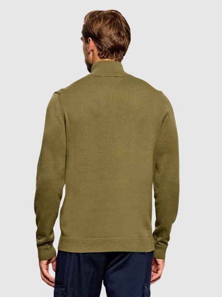 Pullover Man Green Hugo Boss