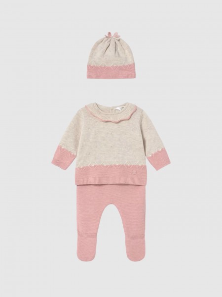 Conjunto Bebe Ni�a Rosa Claro Mayoral