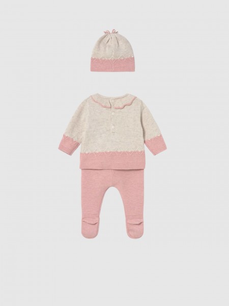 Conjunto Bebe Ni�a Rosa Claro Mayoral