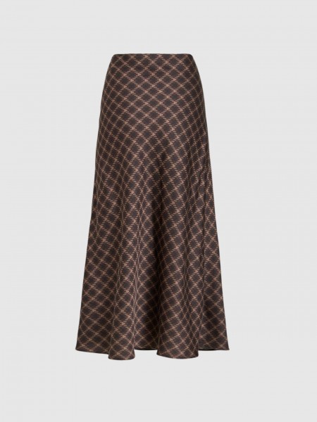 Saia Vila Mulher Viellette Hw Midi Skirt - Noos