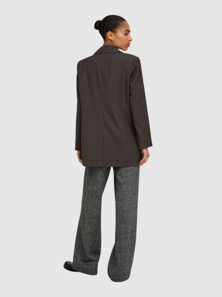 Blazer Woman Dark Brown Only Blazer Woman Dark Brown Only