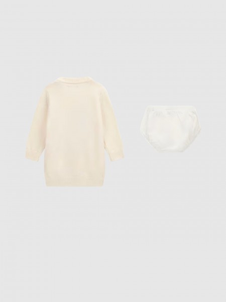 Vestido Guess Menina Ls Sweater Dress + Panty