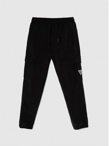 Pants Boy Black Guess Pants Boy Black Guess