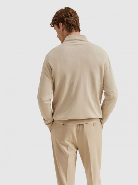 Pullover Man Cream Lion Of Porches Pullover Man Cream Lion Of Porches